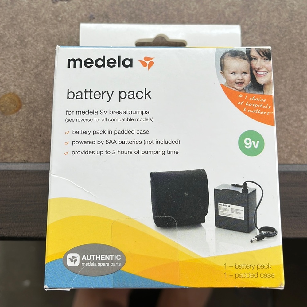 Medela 9 volt battery pack